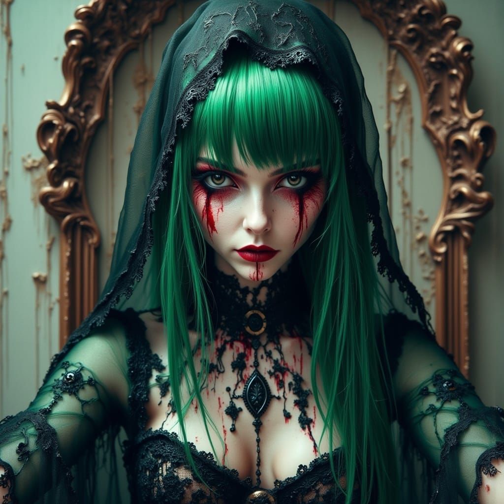 Sensual yet Sinister Captors in Fantasy Scene