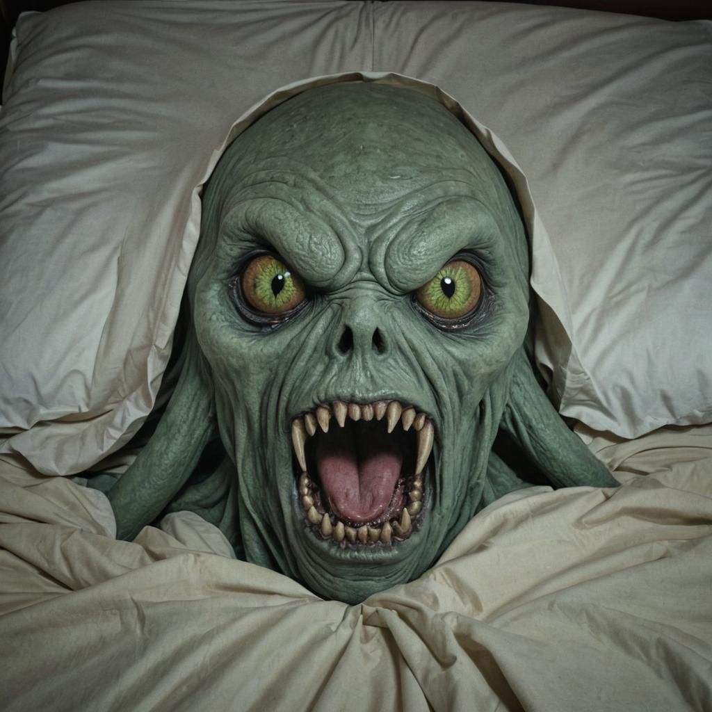 Nightmare: Cthulhu-Inspired Sleep Paralysis Demon