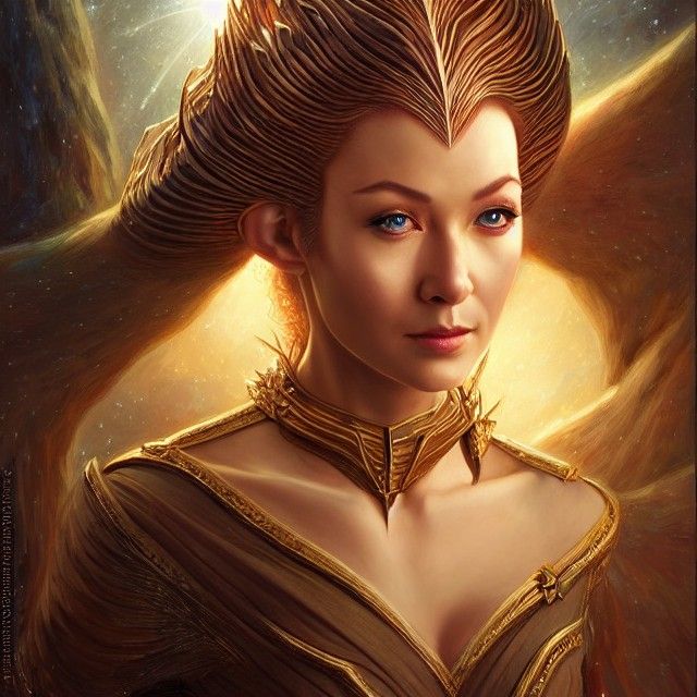 Beautiful Star Trek Elf Portrait