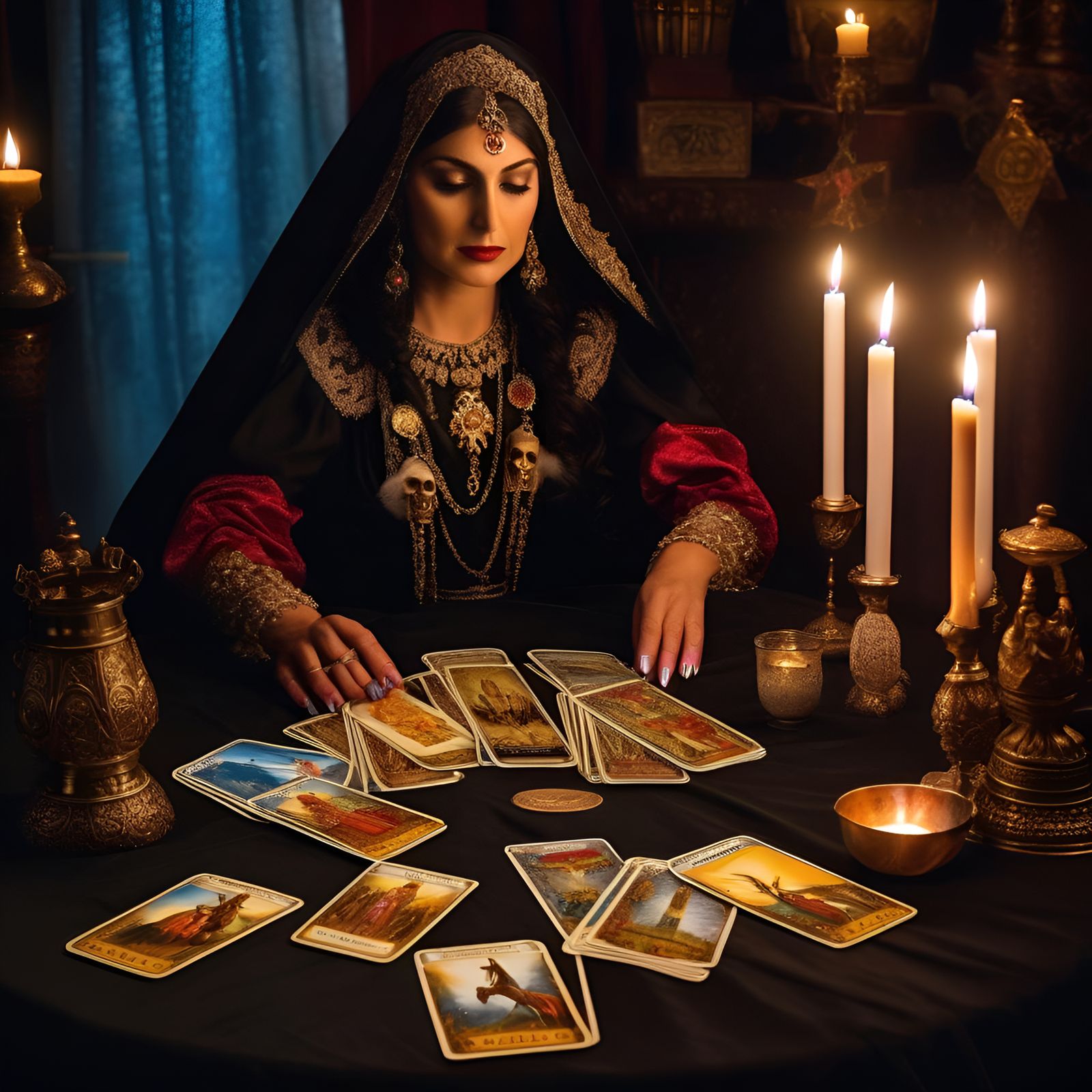 Devil, toxic relationship- Tower, upeheaval & repurcussions- Death . . . impossible to fight