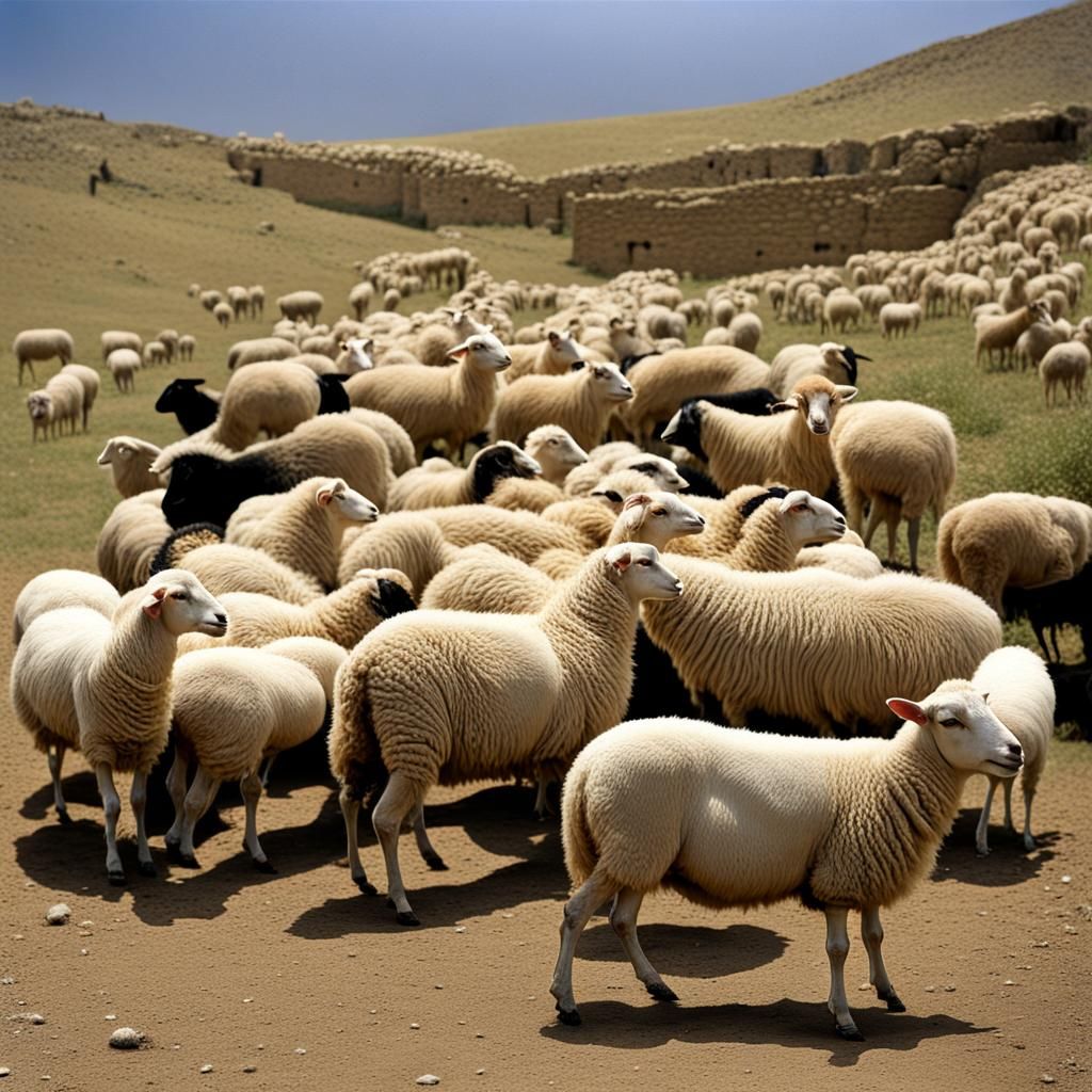Domestication of Sheep and Goats in 7th Millennium BC