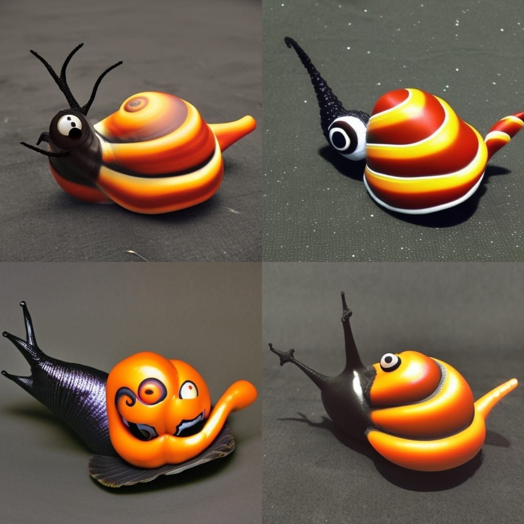 Halloween Snail Trick-or-Treating: Pixar Movie Poster