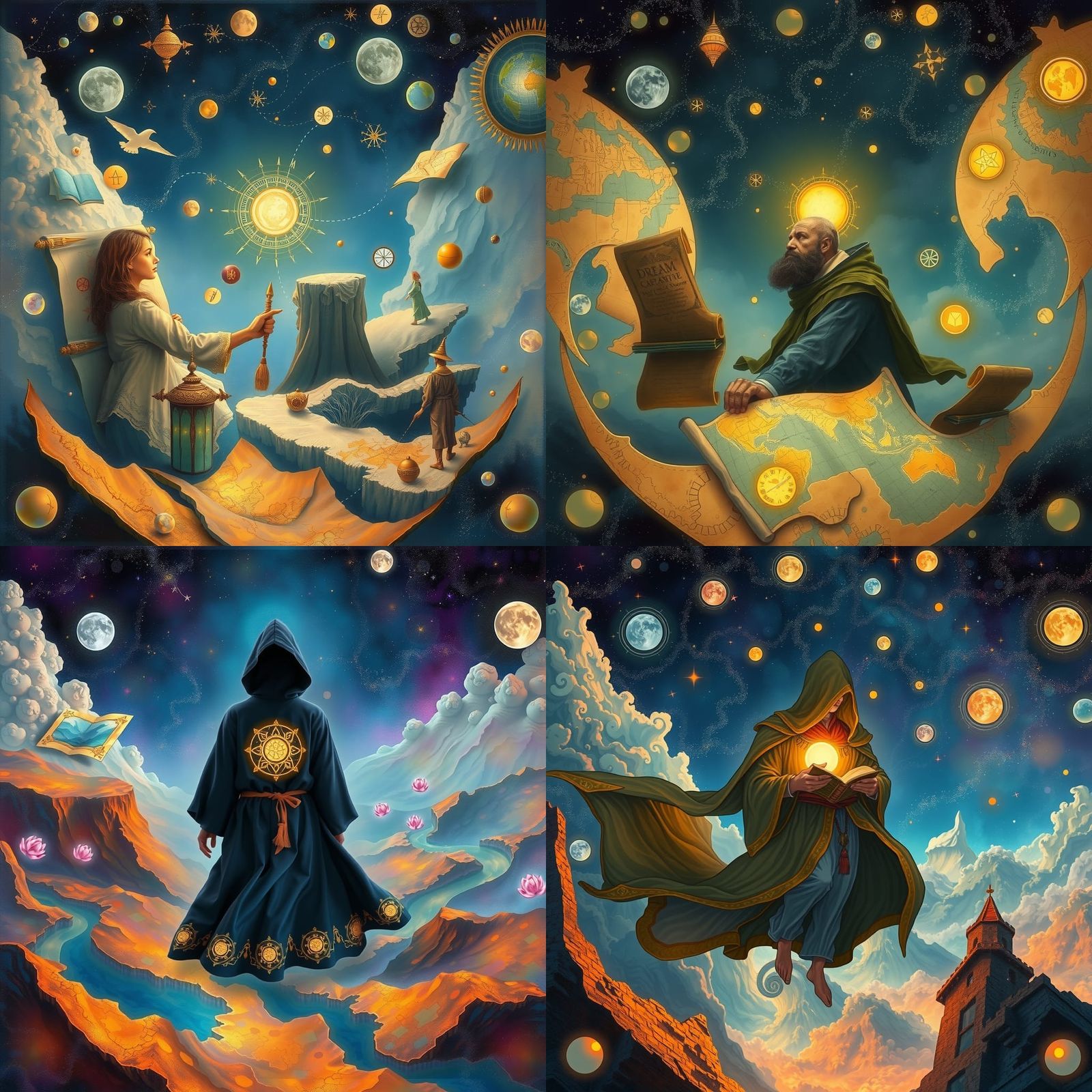 Dream Cartographer: Surreal Landscapes of the Subconscious