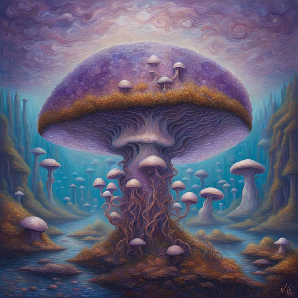 Submarines and Mushrooms: Neo-Impressionist Exploration of C...