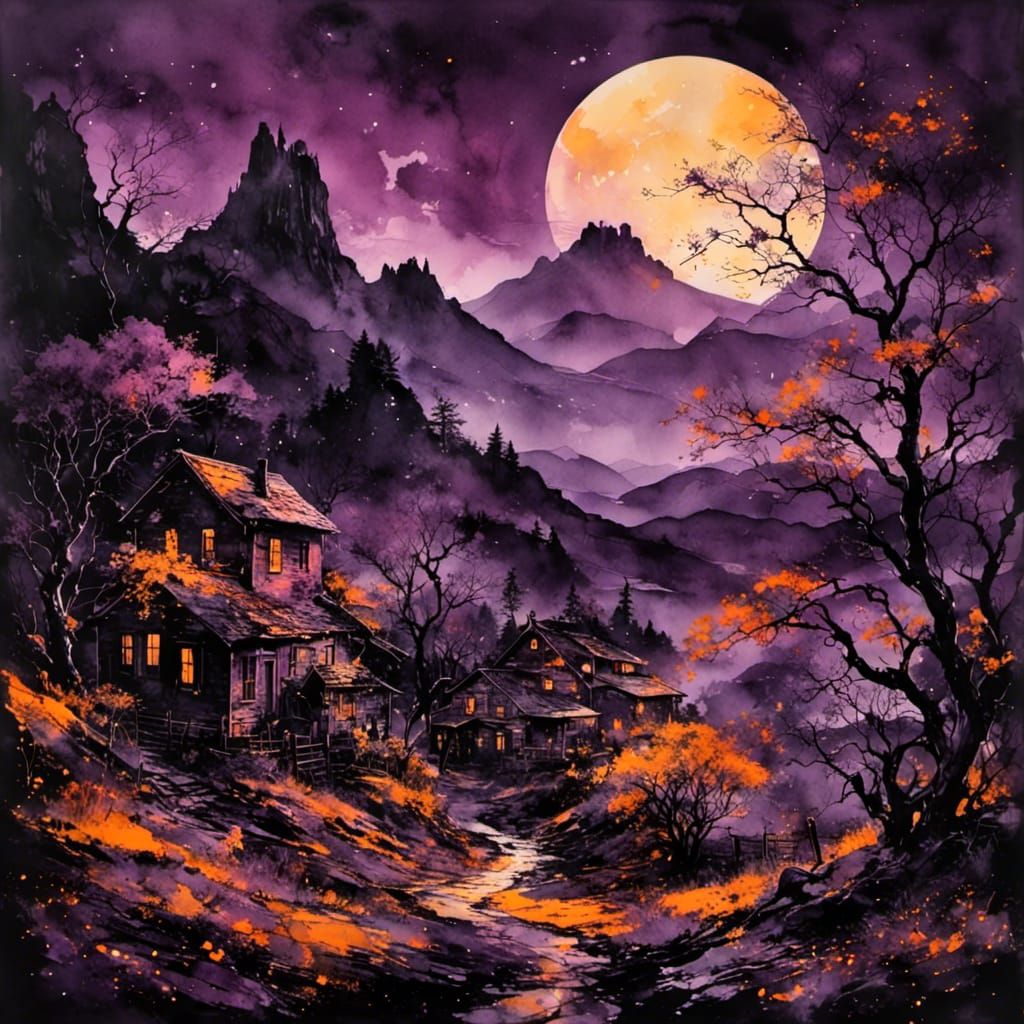 AI Image Showing LoRA Model Application