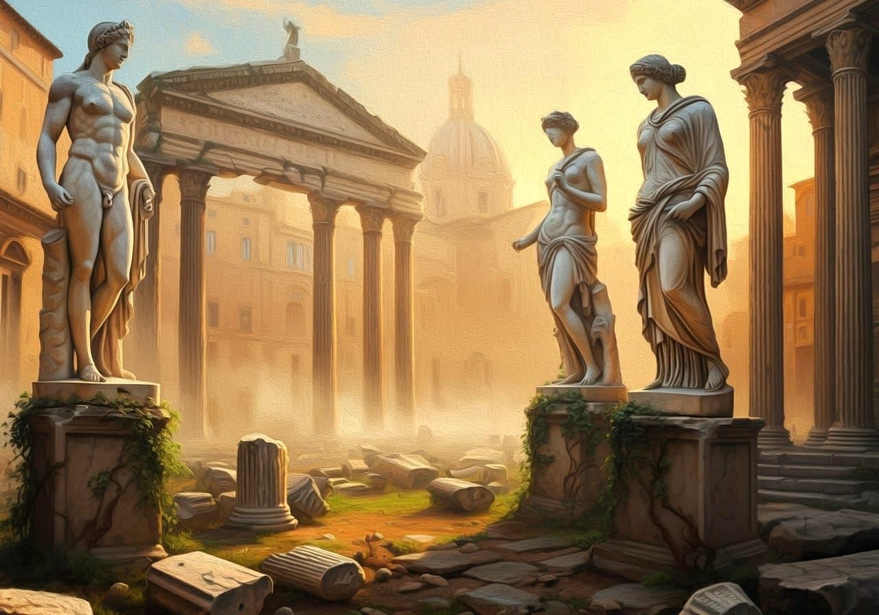 All that remains - Roman Forum