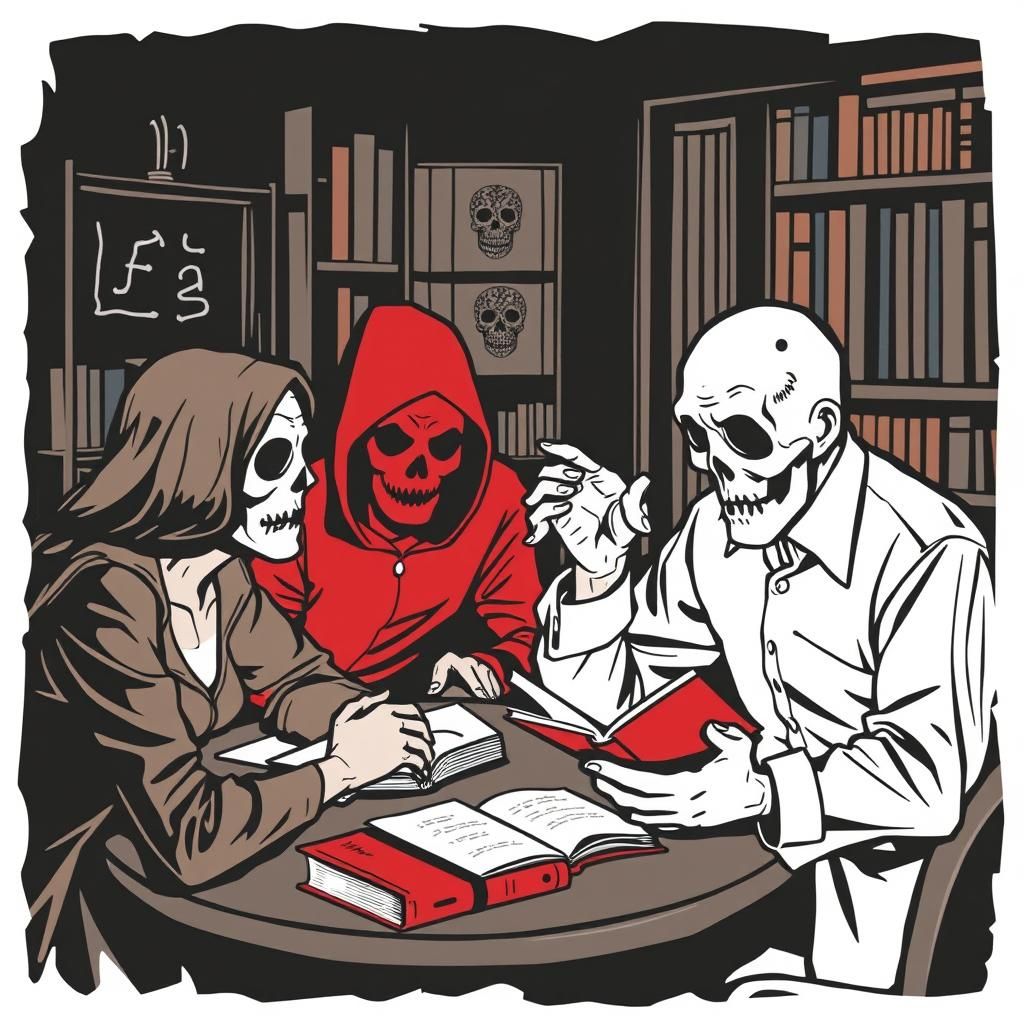 Murder Mystery at the Sci-Fi Horror Book Club