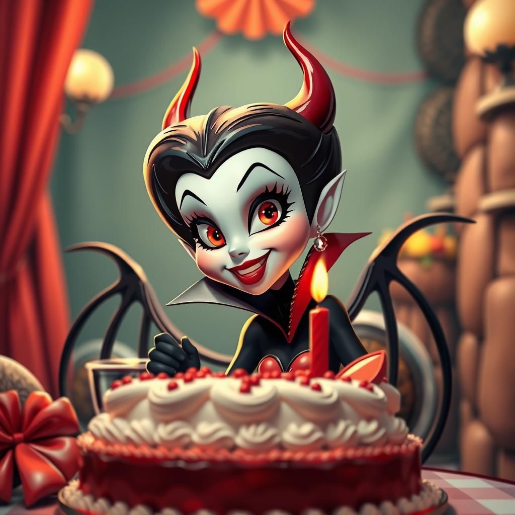 Vampirella's Dungeon Breakfast: A Disney-esque Comic Parody