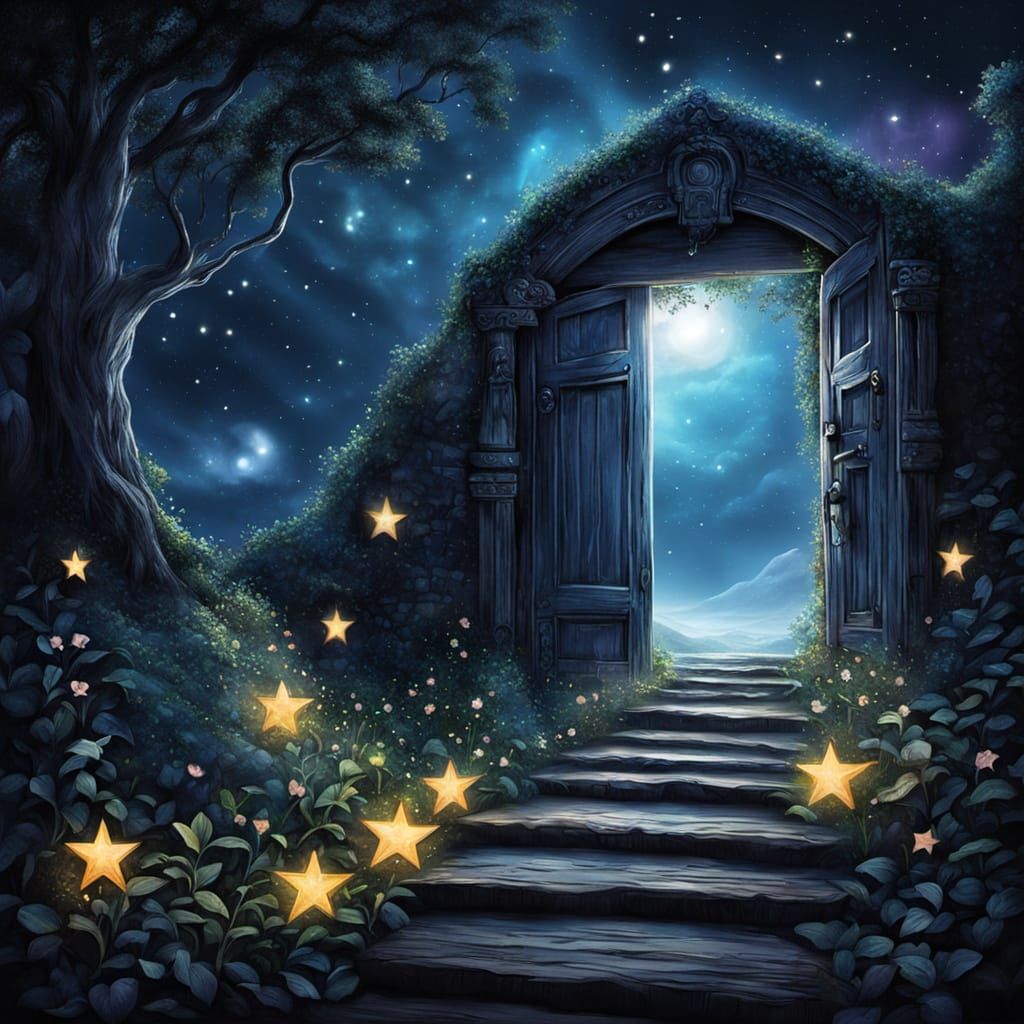 Dreamlike Scene of Longing and Unattainable Goals