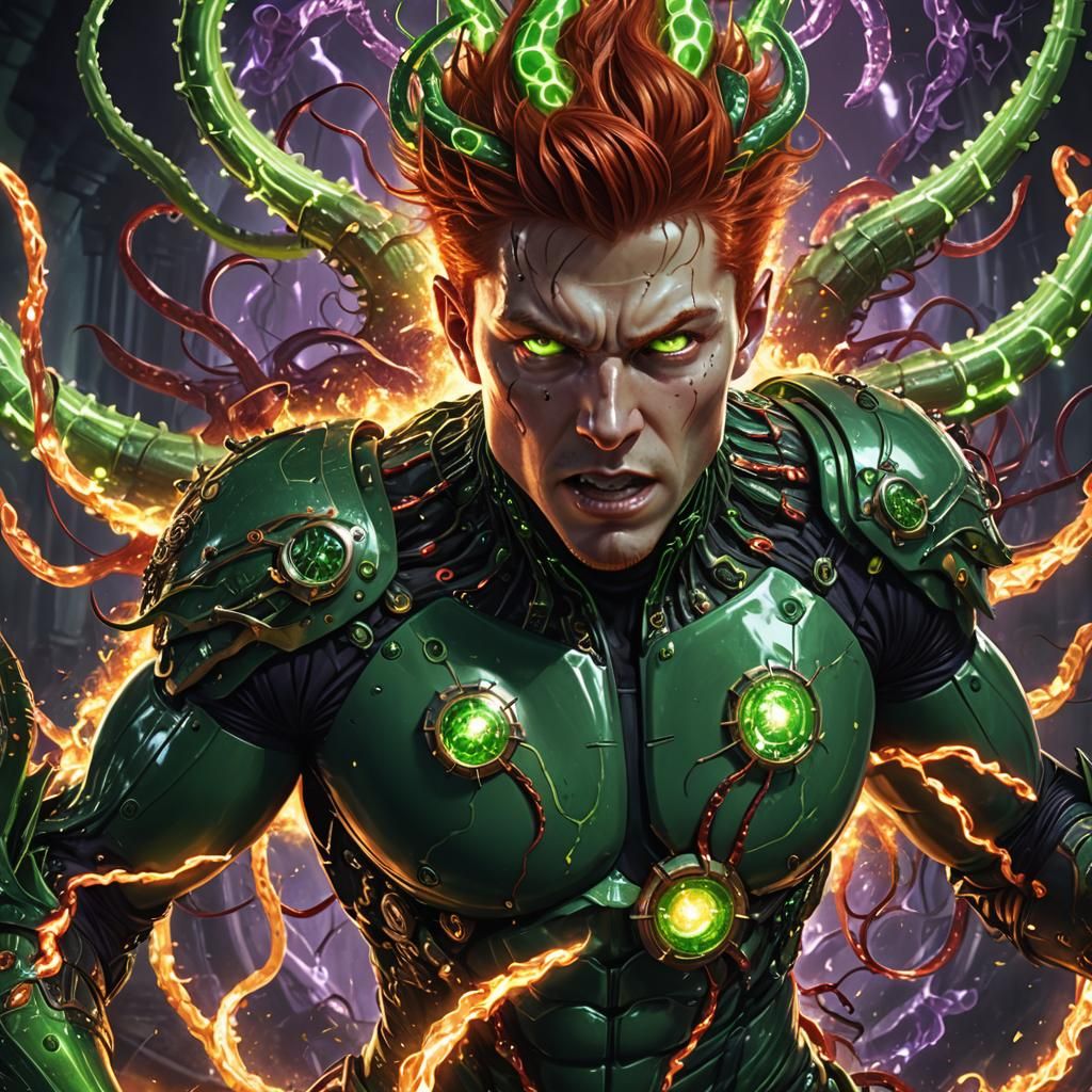 Cthulhu awakened in a human form