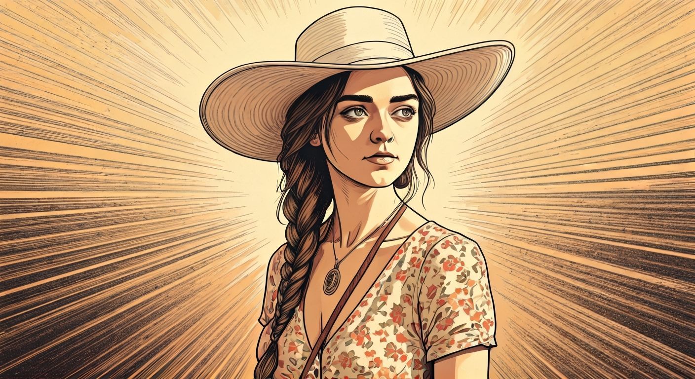 Ashildr in Valley of Kings, Graphic Novel Style