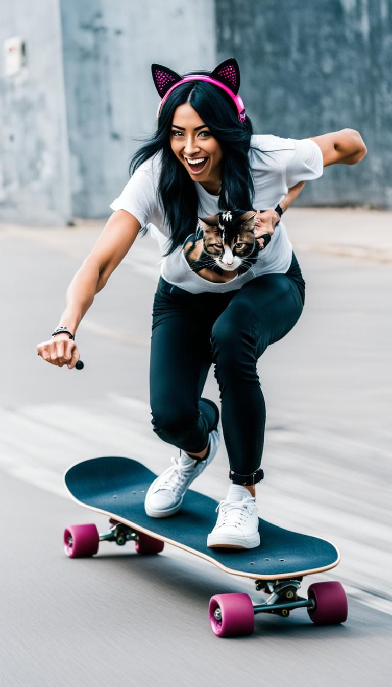 Cat Ears skateboard