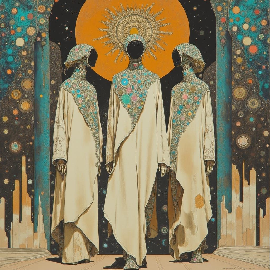 Mystical Realm of Yesod: Cyberpunk Surrealism