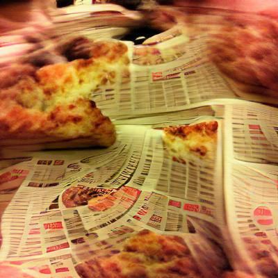 AI Generated Pizza Image