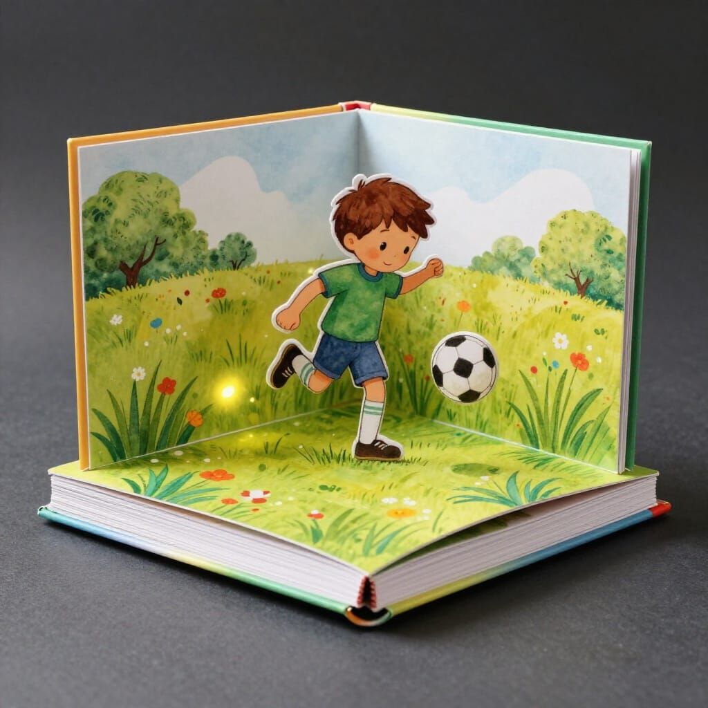 Little Zane plays soccer.