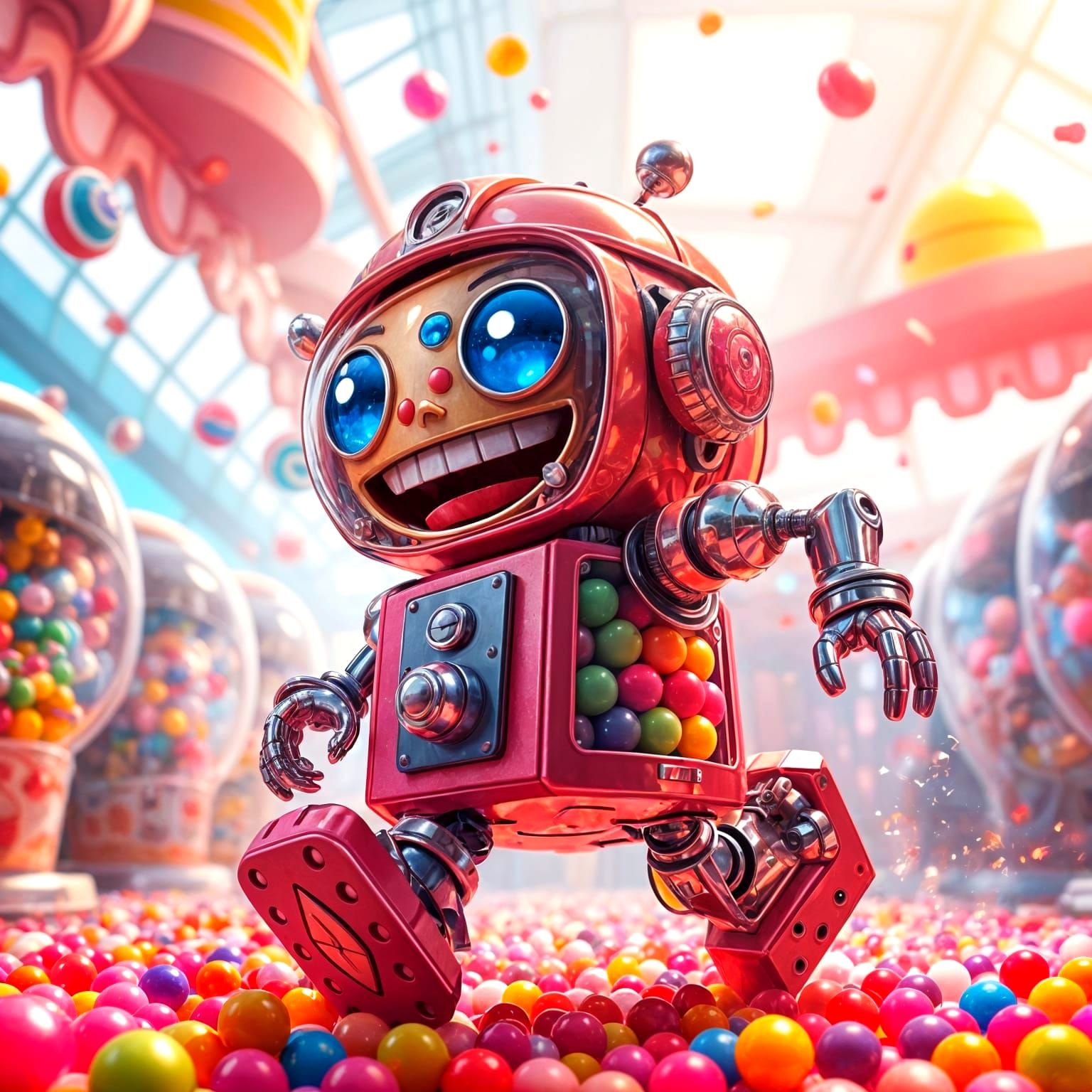 Gumball Robot R9xR4