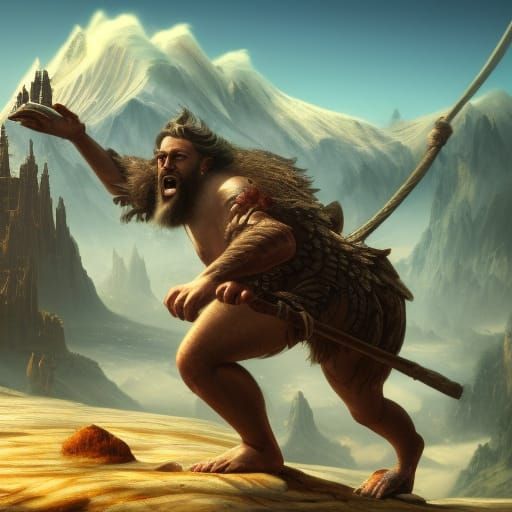 Hairy Leg Fantasy Concept Art in 8K