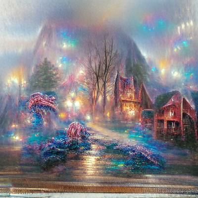 Ethereal Stranger Things Fantasy Art