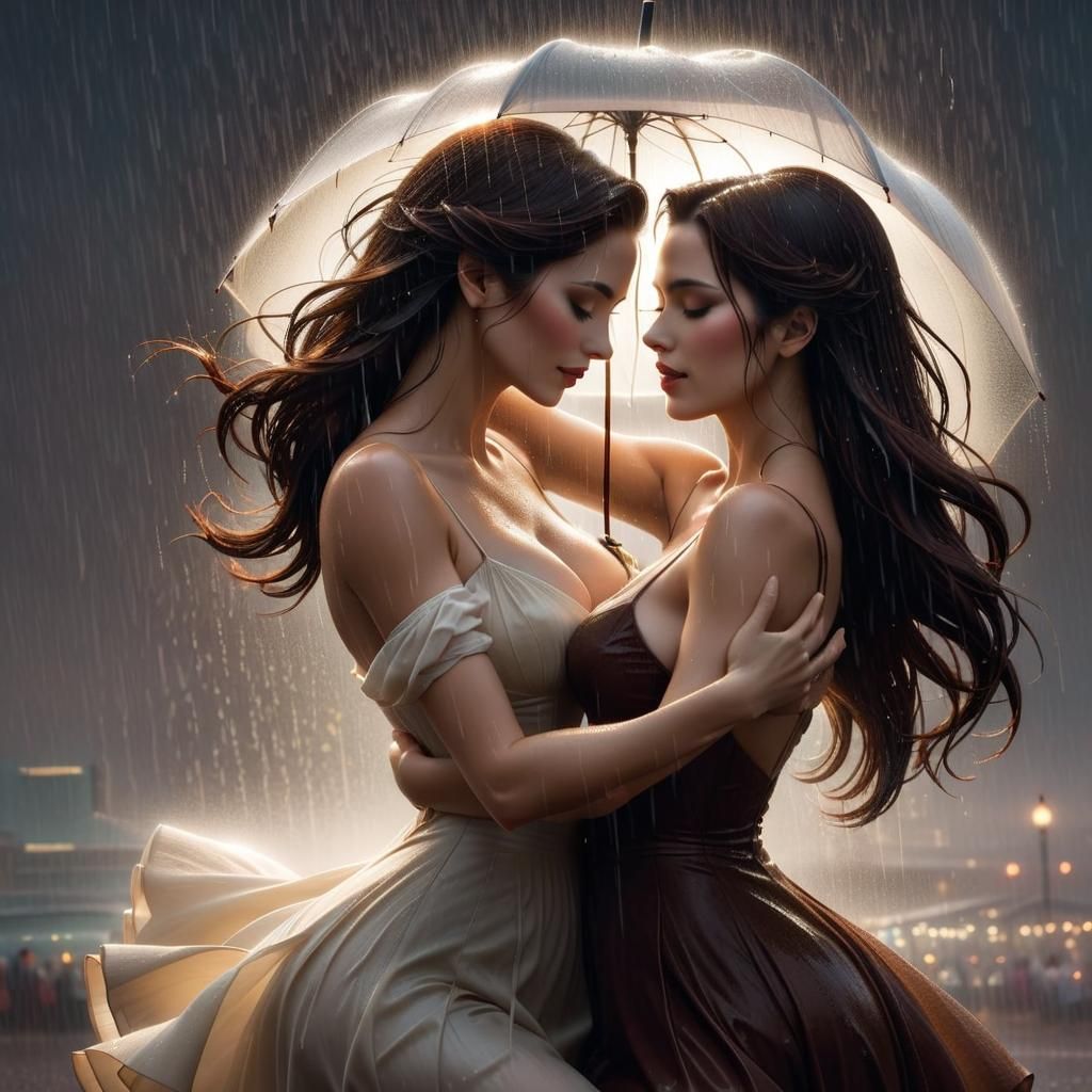 Bad weather can create the most romantic moments