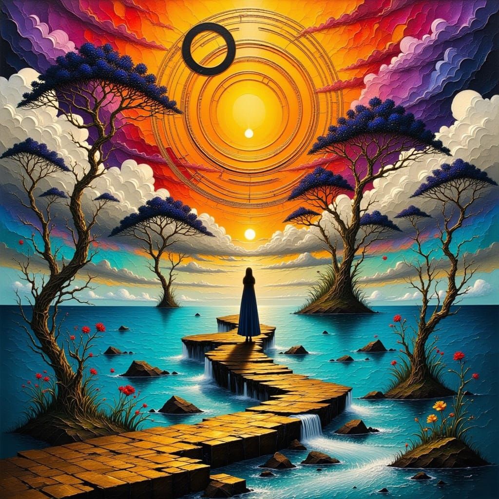 Hyperrealistic Oil Painting Masterpiece with Intricate Detai...