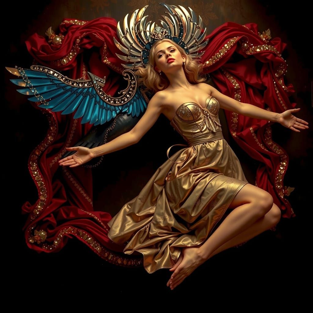 Shiny Metallic Objects with Gleaming Reflections