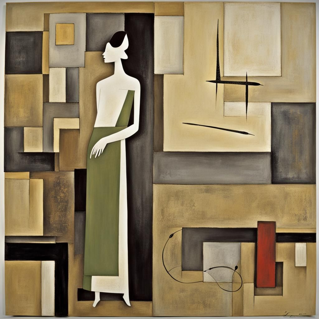 Art Deco Metalwork in Jean Dunand Style