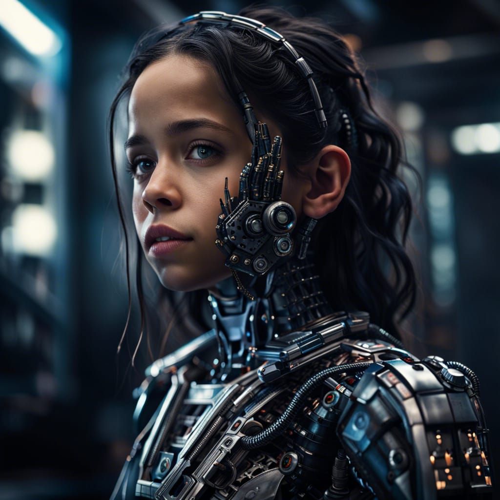 Jenna Ortega Robot