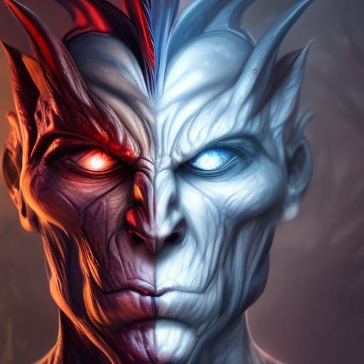 Hyperdetailed Mana Hero with Hulk Physique