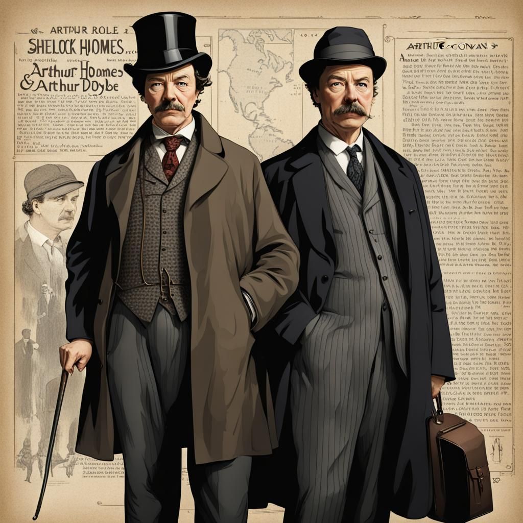 Sherlock Holmes with Arthur Conan Doyle