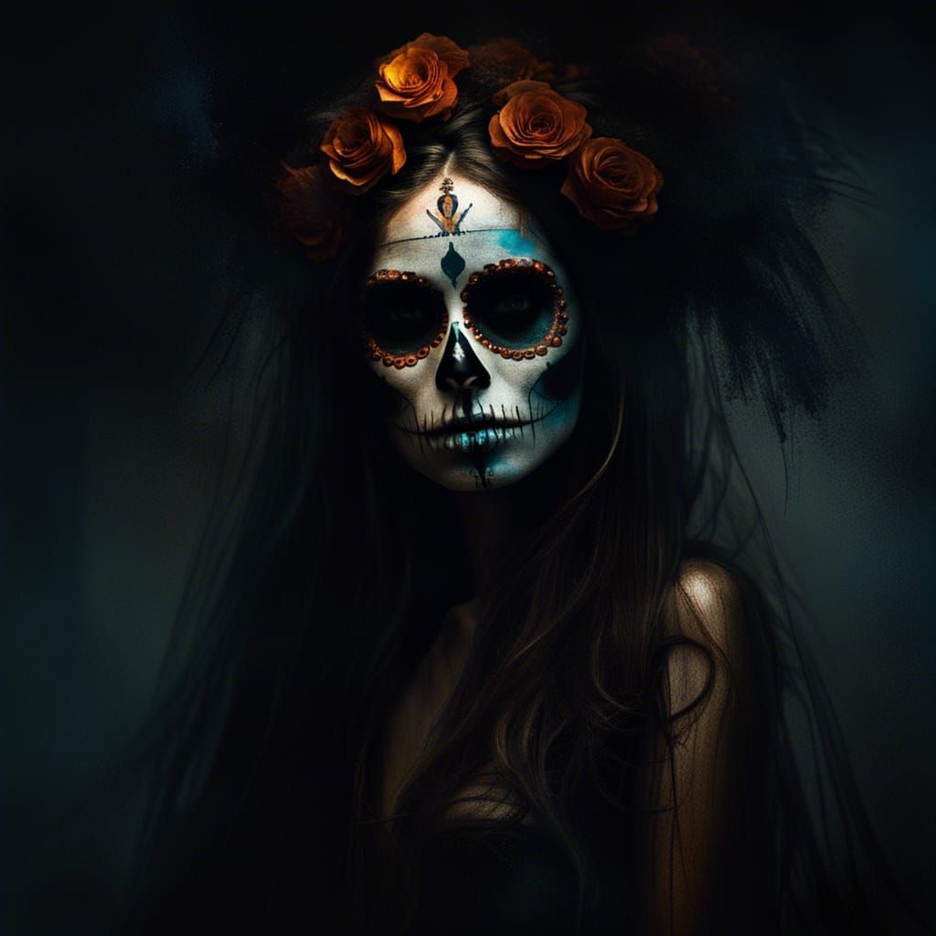 the Calavera Catrina