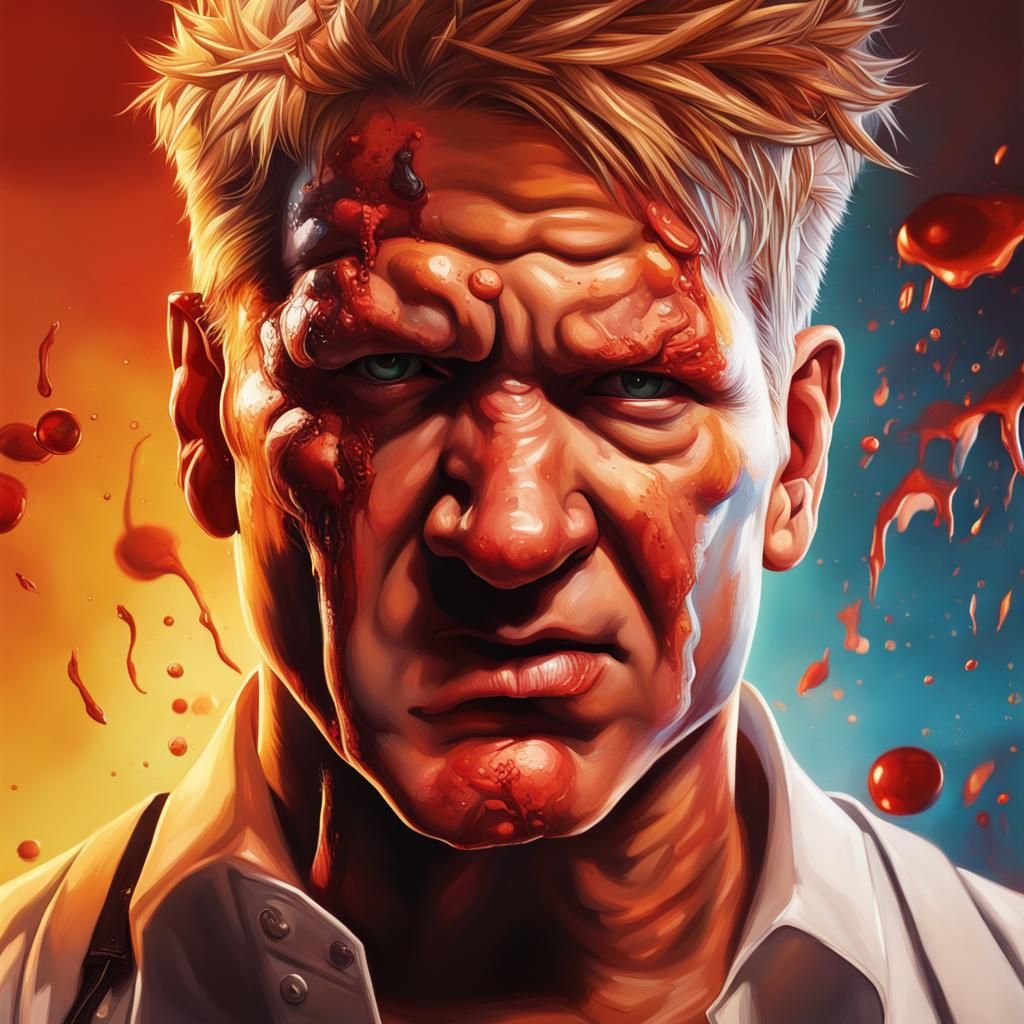 Hyperrealistic 'Hell's Kitchen' Concept Art