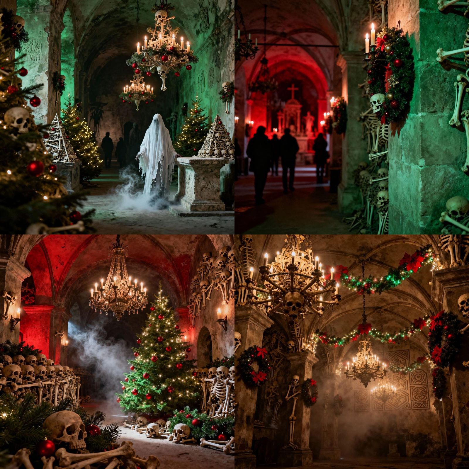 Haunting Christmas Crypt Adventure at Sedlec Ossuary