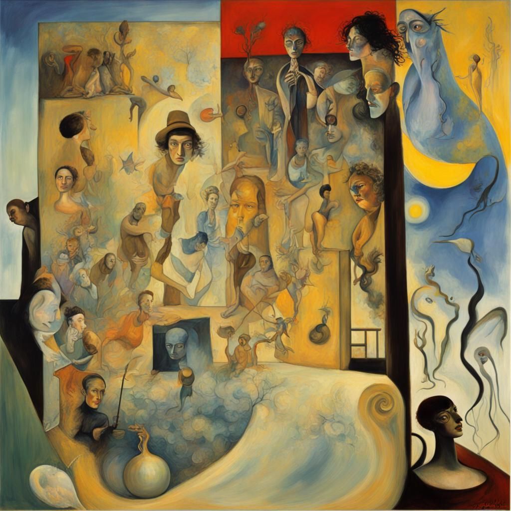 Fusion of Artistic Styles in Hyperrealistic Detail