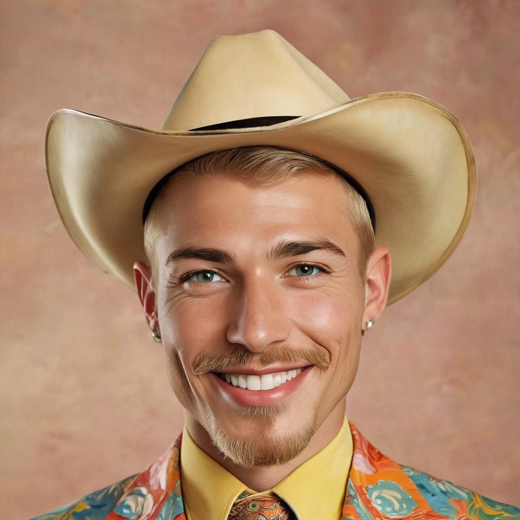 Handsome cowboy