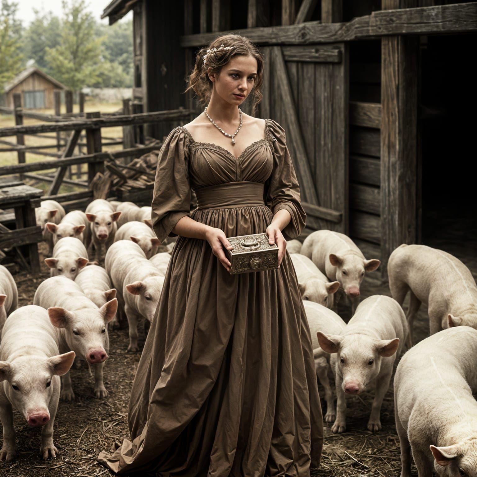 A Young Woman Defies Her Father's Cruel Demands and Hides He...