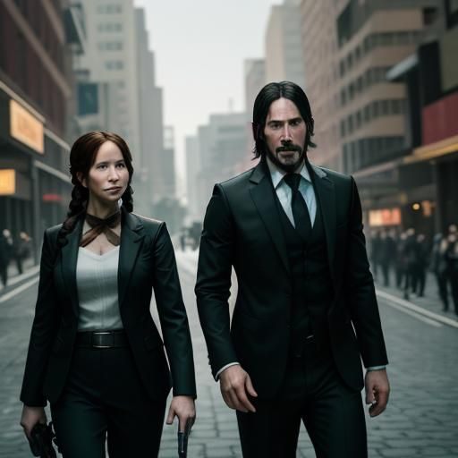 John Wick and Katniss Everdeen Team Up