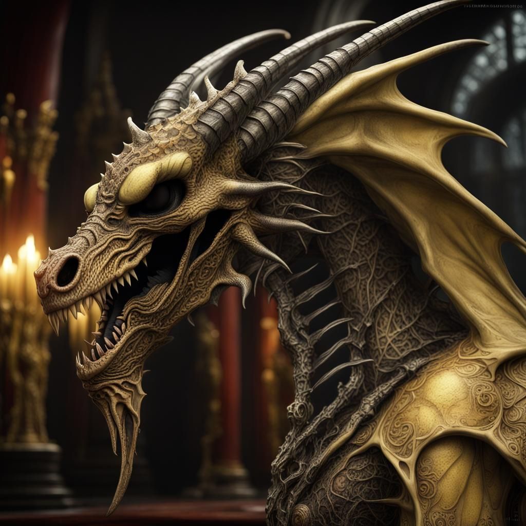 Undead Dragon: Gothic Mephistopheles in Unreal Engine