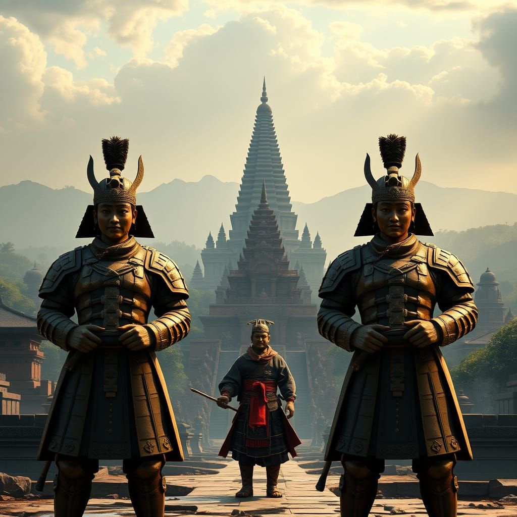 Angora Watt Temple, Borobudur, Pyramids, and Samurai