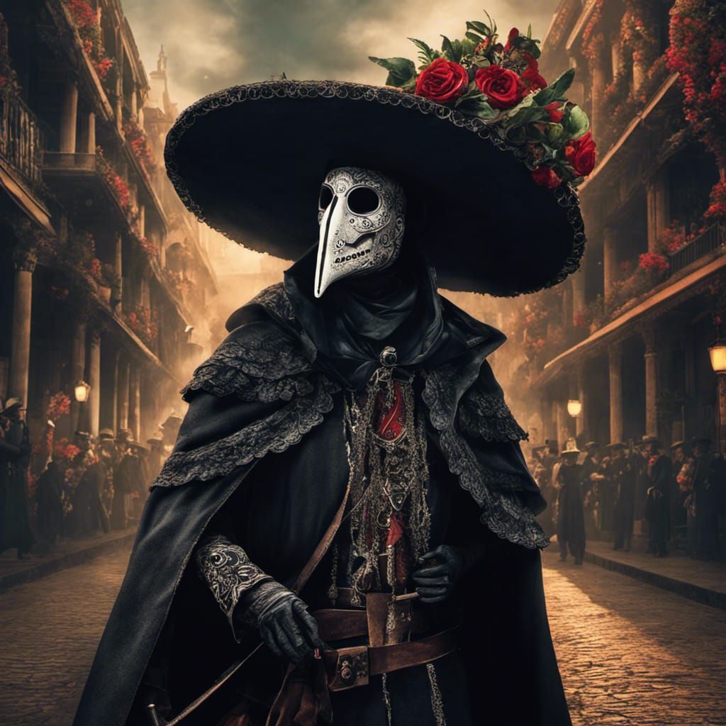 Festive Plague Doctor