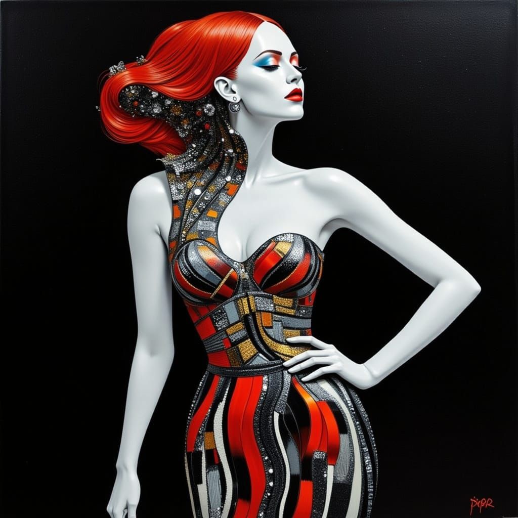 <lora:BARCODE:1.0> <lora:Vorthalune II:1.0> <lora:MARTIAN SW...