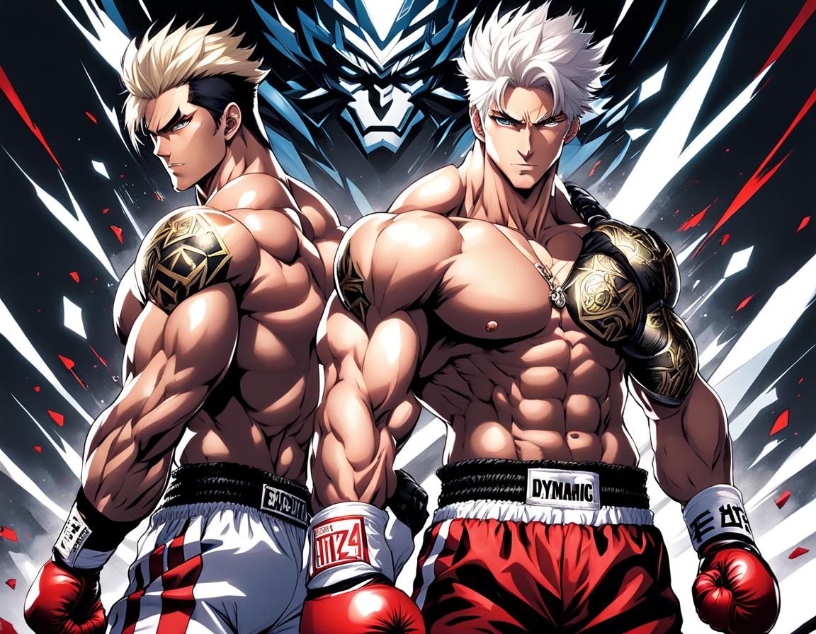 Kpop Idols in Fantasy Anime Boxing Match