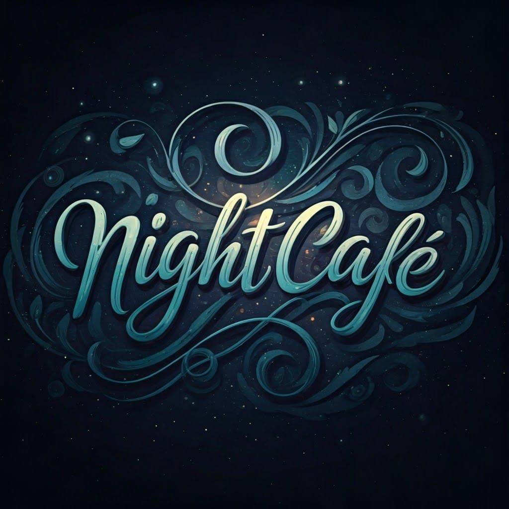 calligraphy NihgtCafe