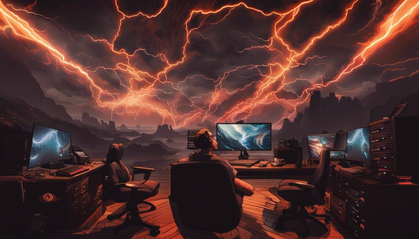 GOD OF THUNDER GAMING , STREAMER , STREAMERS, COMPUTERS, HIG...