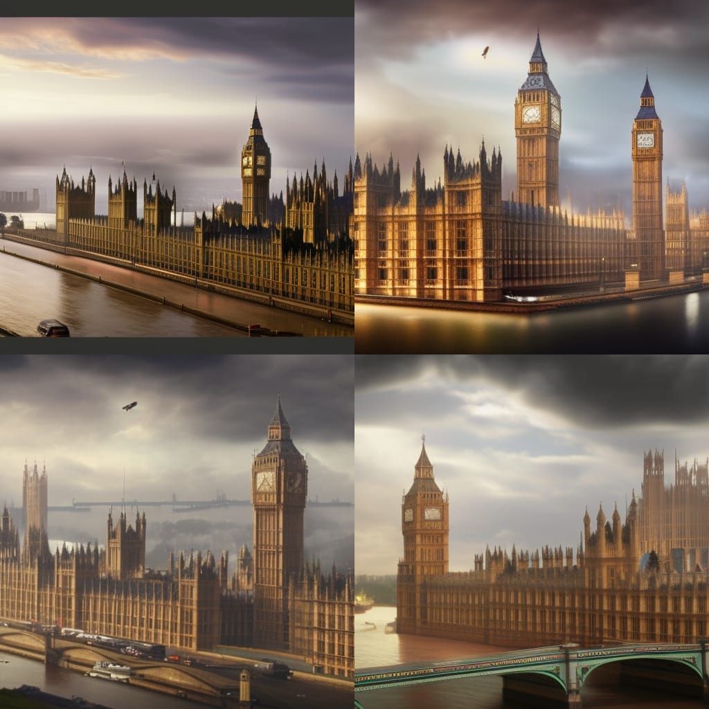 Epic Cinematic View of the United Kingdom