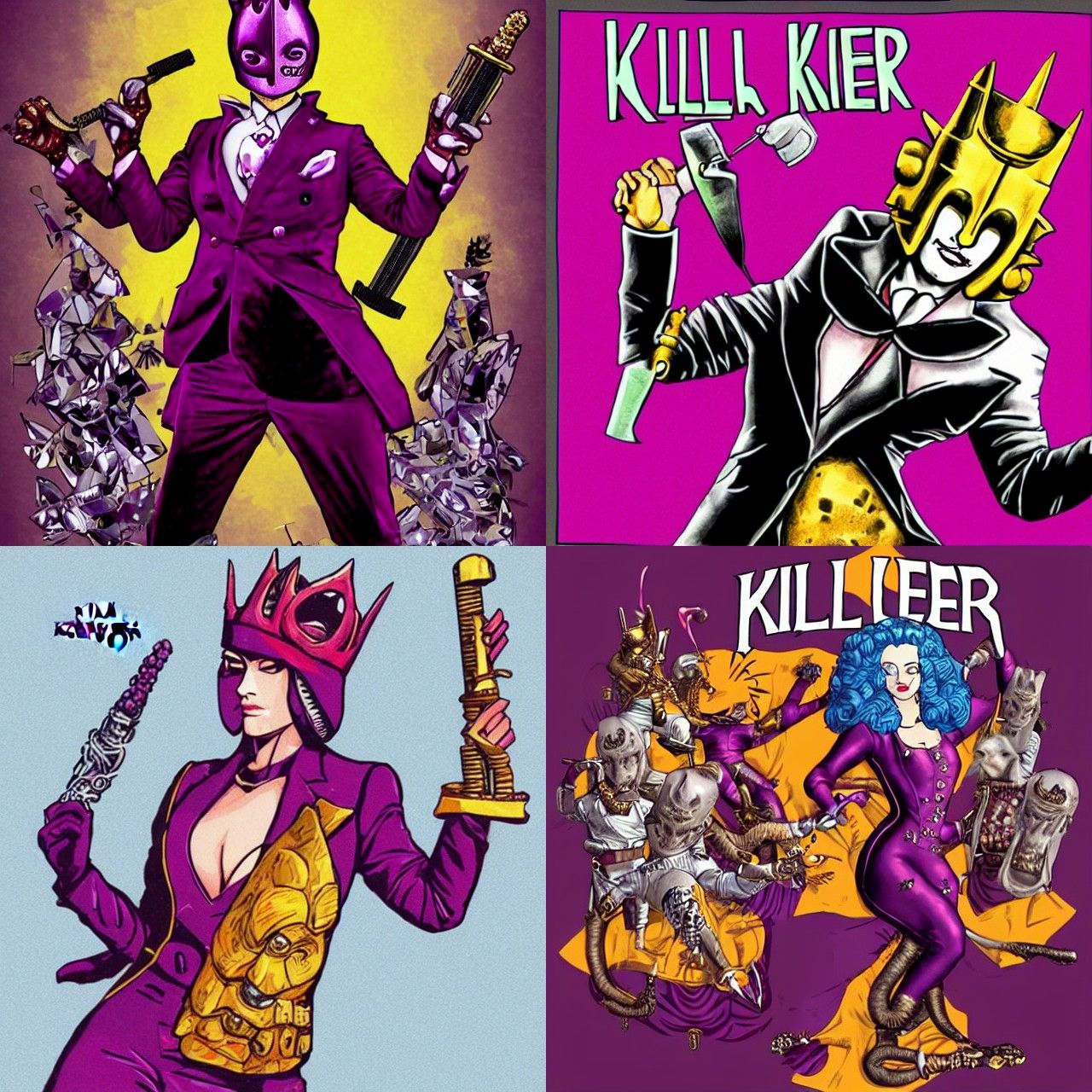 AI Generated Image of Killer Queen