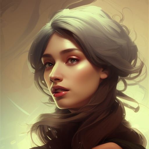 Detailed Portrait with Dynamic Lighting