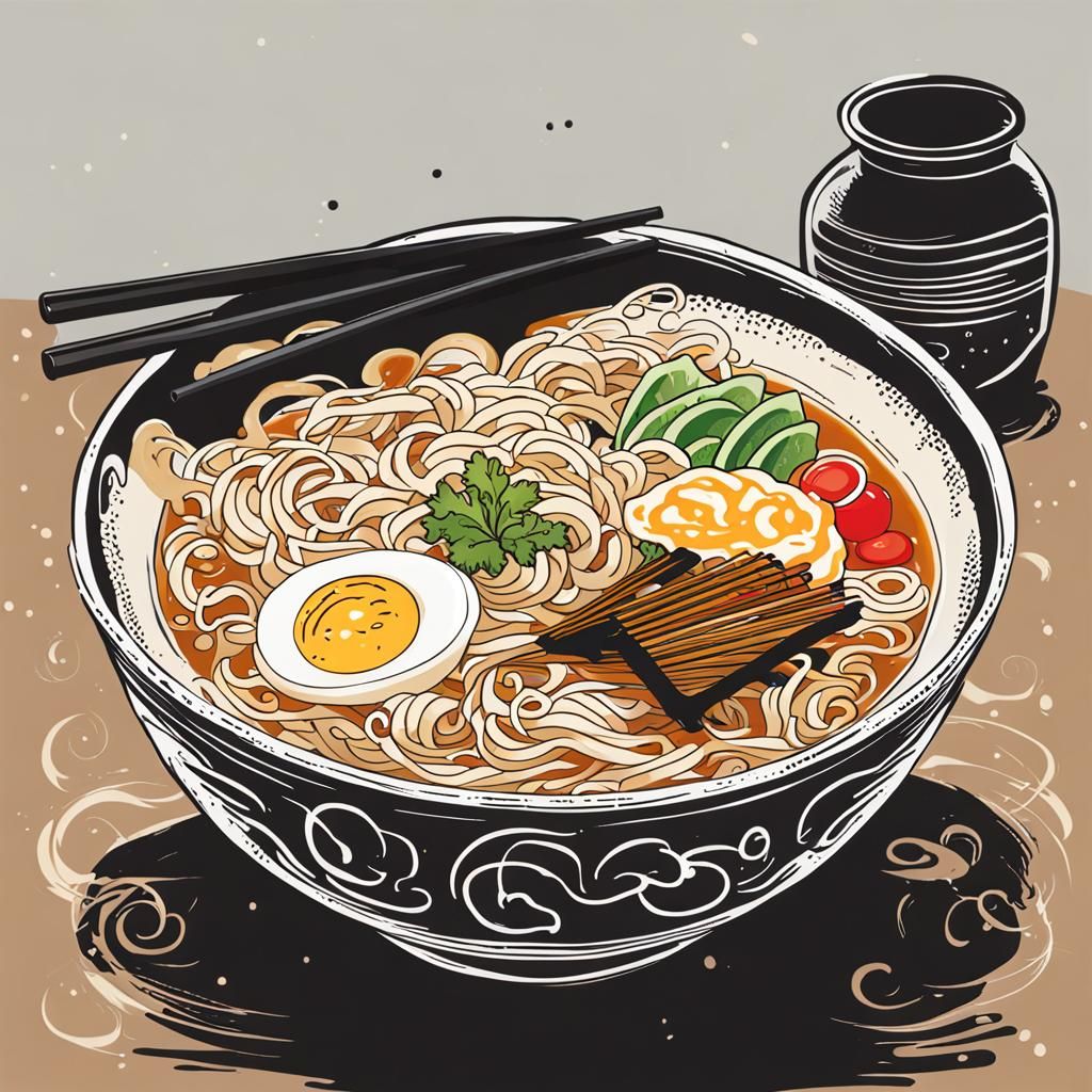 Simple Ramen Bowl