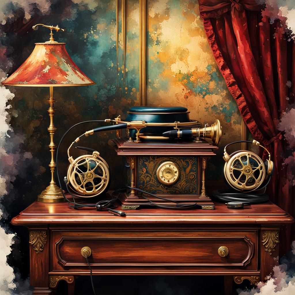 Steampunk Musical Headset