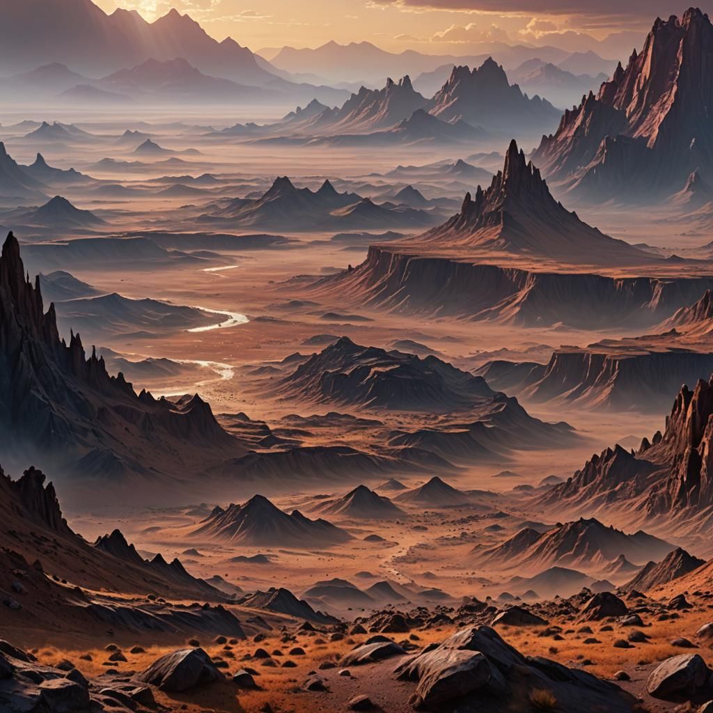 Rocky Exoplanet Surface