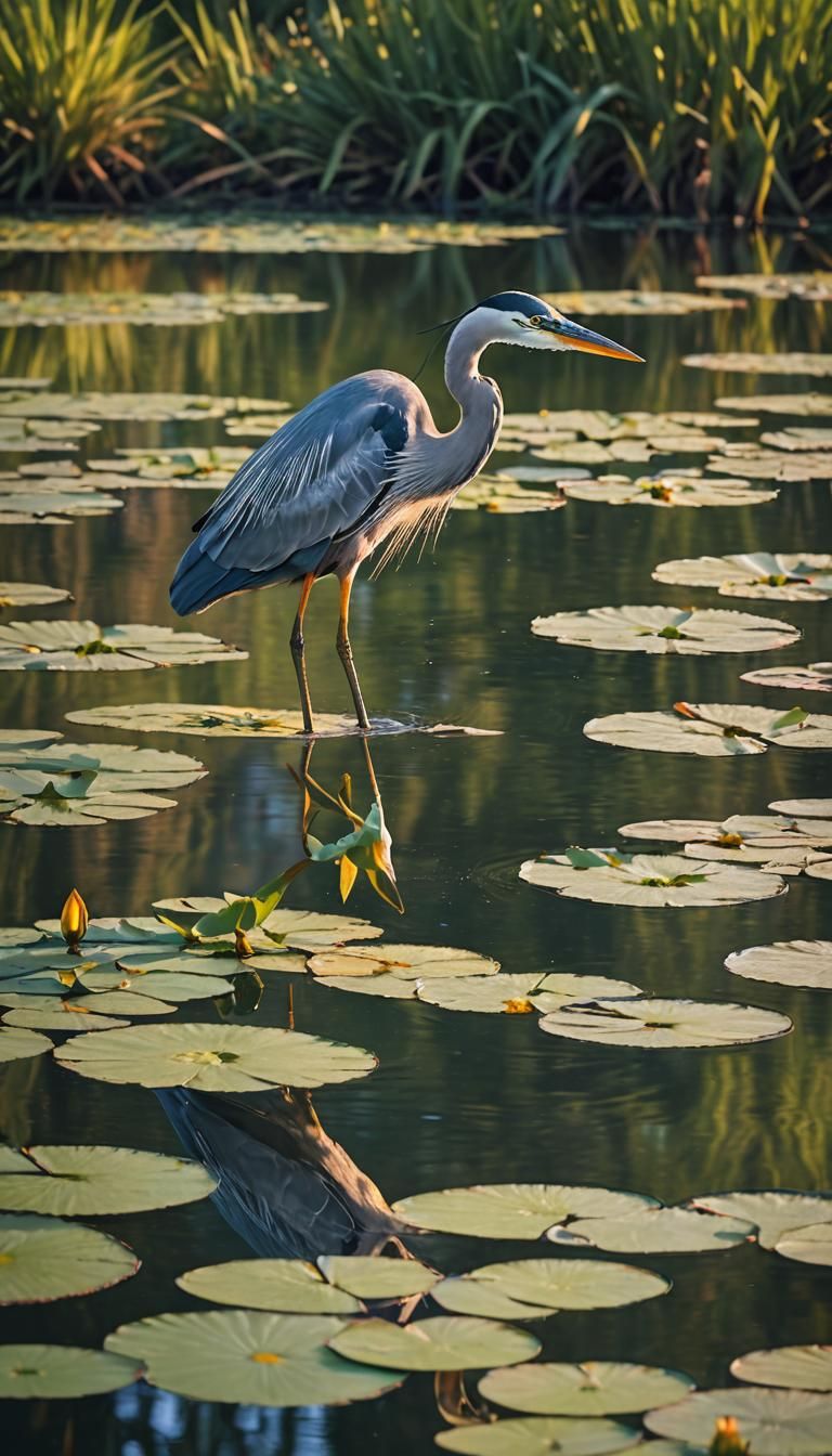 Heron Hunting in Everglades: Wildlife Photography
